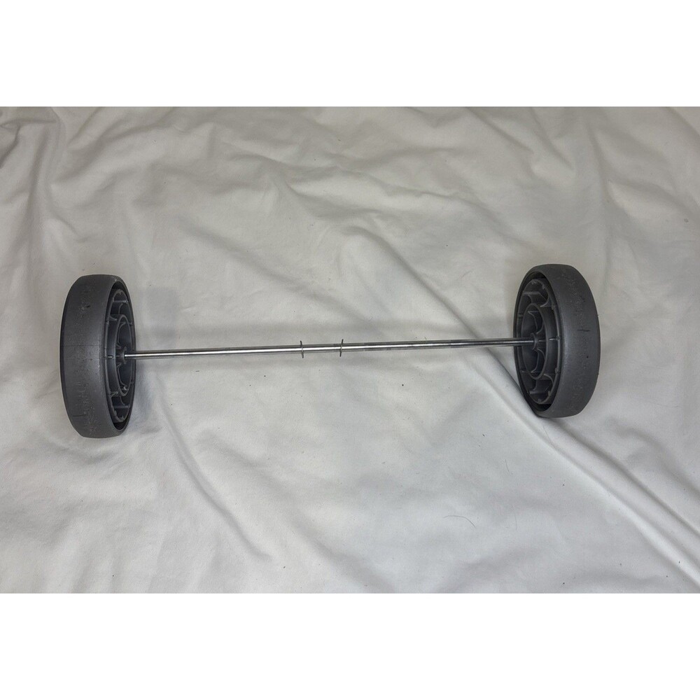 Unbranded Replacement Rear Axle Wheels Kids Ride-On Gray‎ Yellow Excellent Part